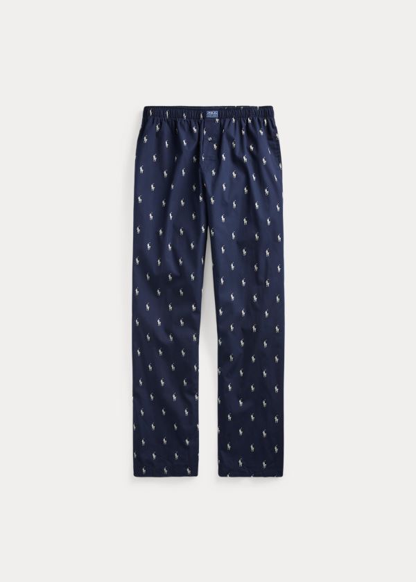 Polo Ralph Lauren Signature Pony Pyjamasbukser Herre Danmark (SNFQD4609)